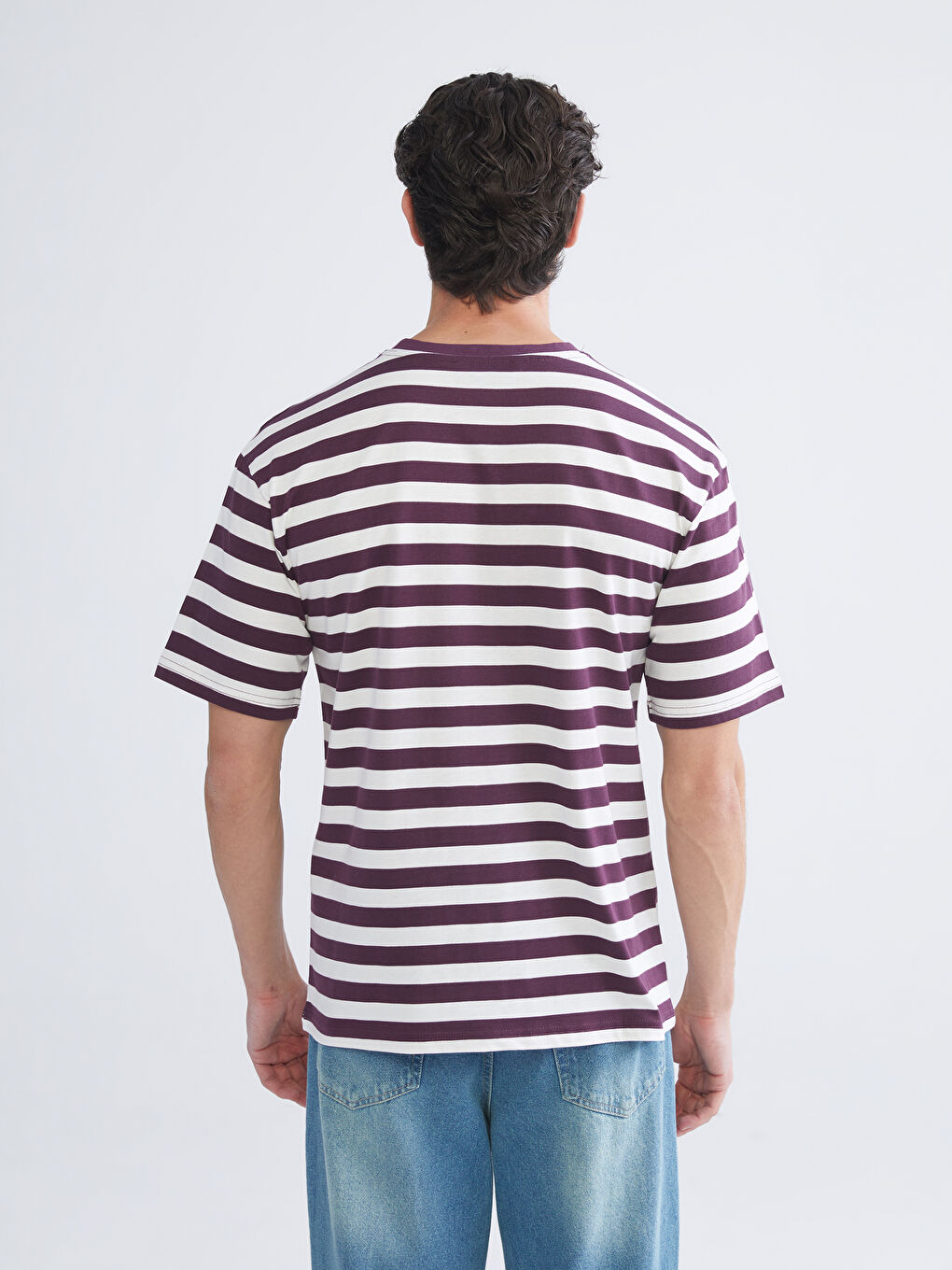 Crew Neck Jersey Men's T-Shirt-3