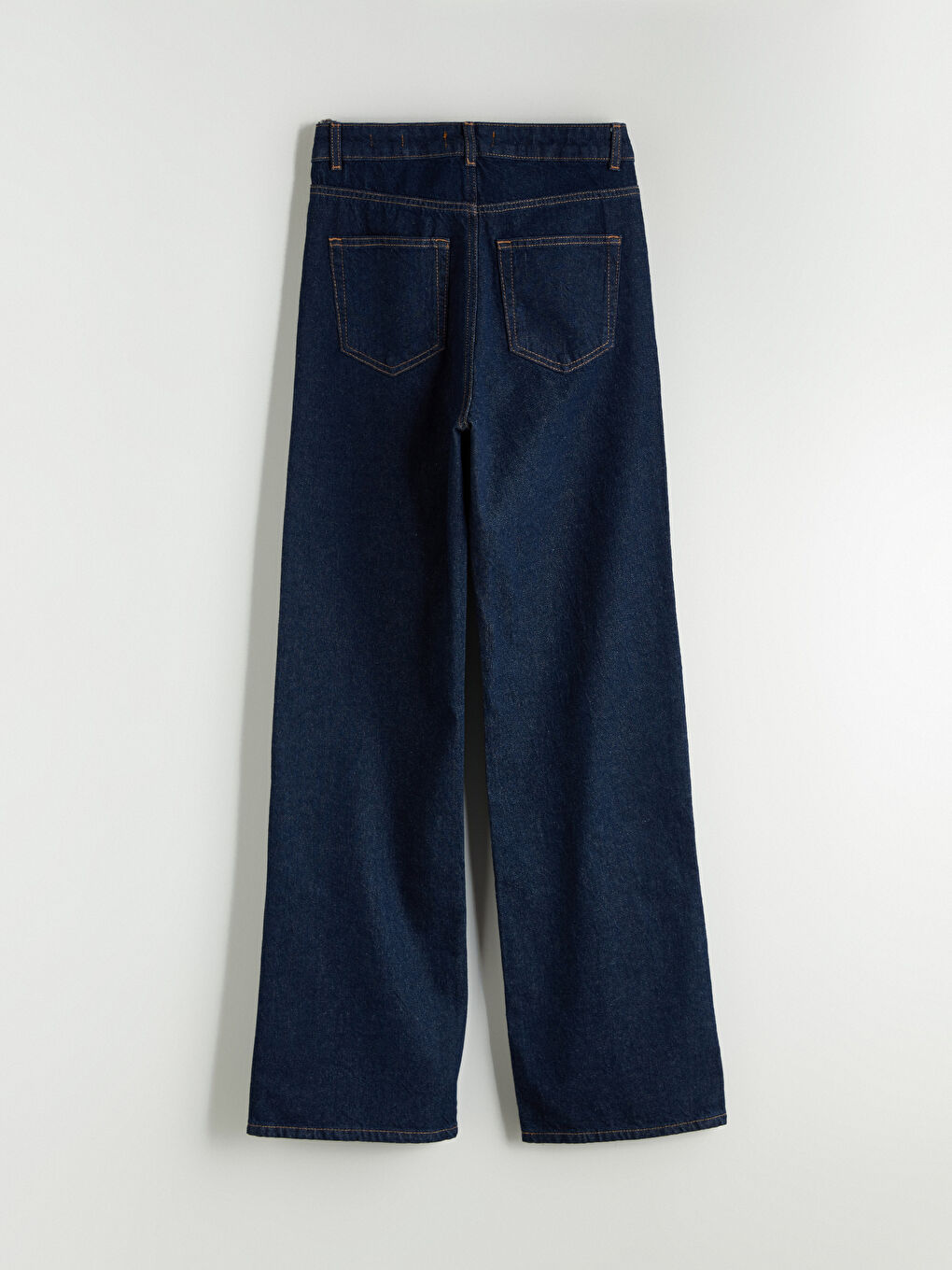 İndigo Straight Fit Kadın Jean Pantolon-6