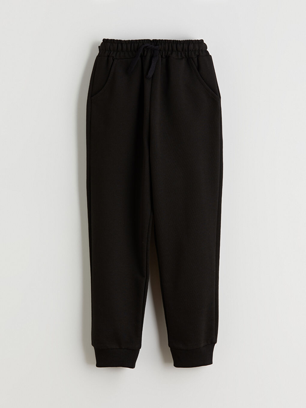 Siyah Standard Fit Erkek Çocuk Eşofman Altı		
