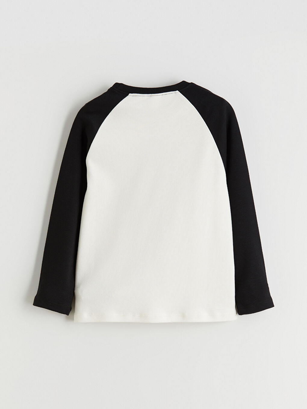 Bej Bisiklet Yaka Erkek Çocuk Tişört ve Eşofman Altı-3