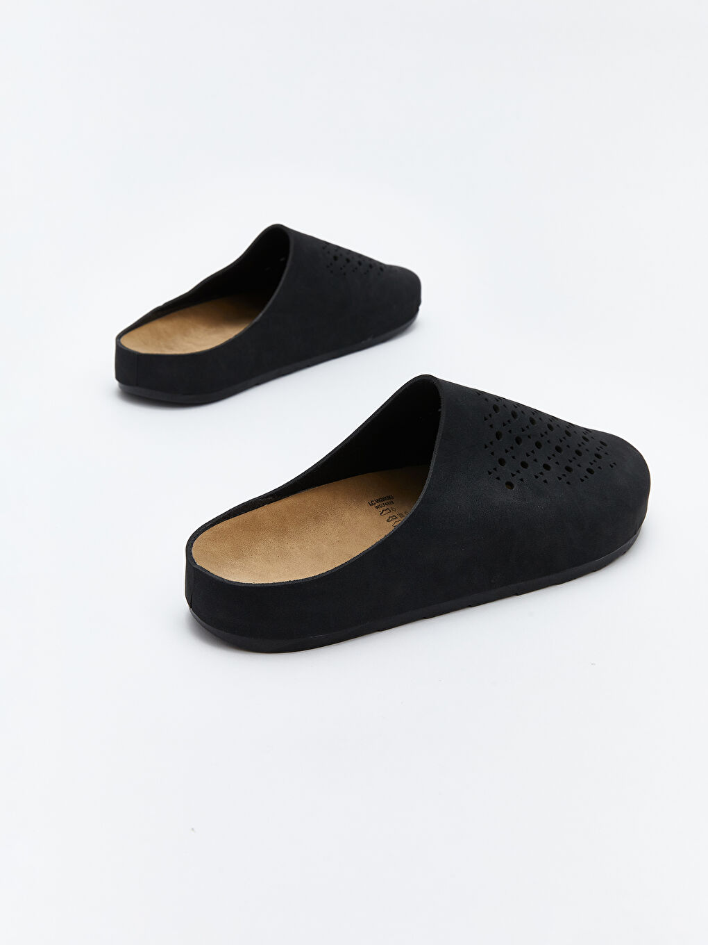 Siyah Süet Görünümlü Kadın Terlik-4