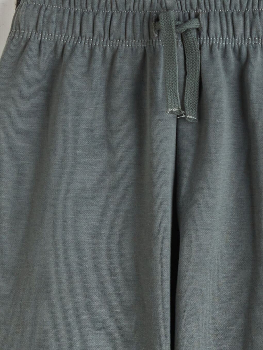 Yeşil Bisiklet Yaka Erkek Çocuk Tişört ve Eşofman Altı-6