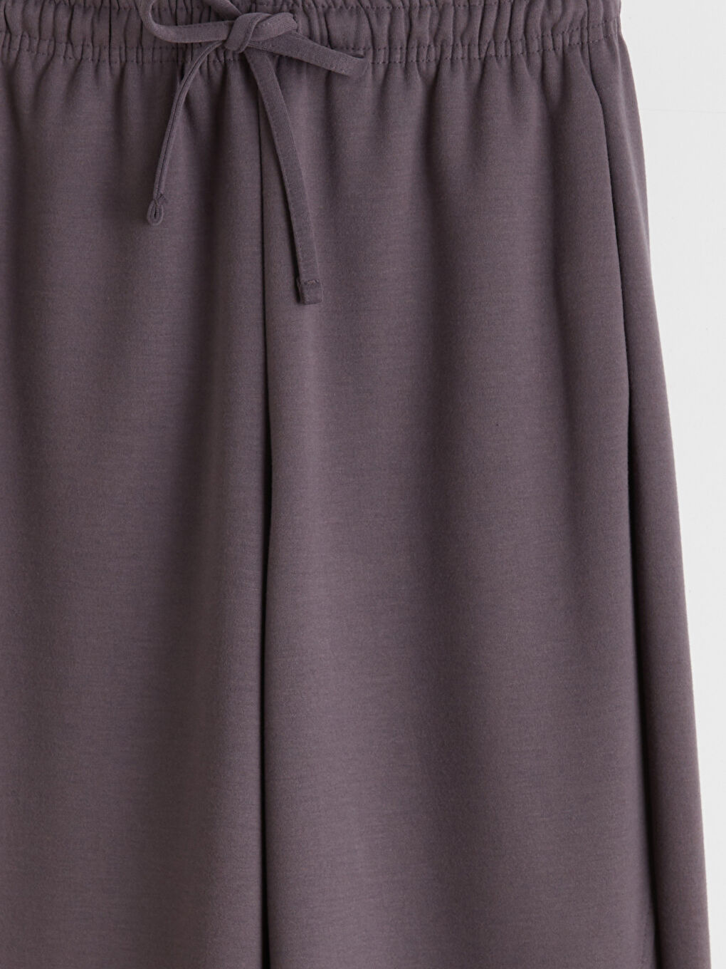 Mor Beli Lastikli Kadın Eşofman Altı-5