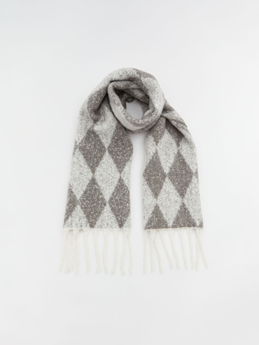 Шарф с кисточками для женщин