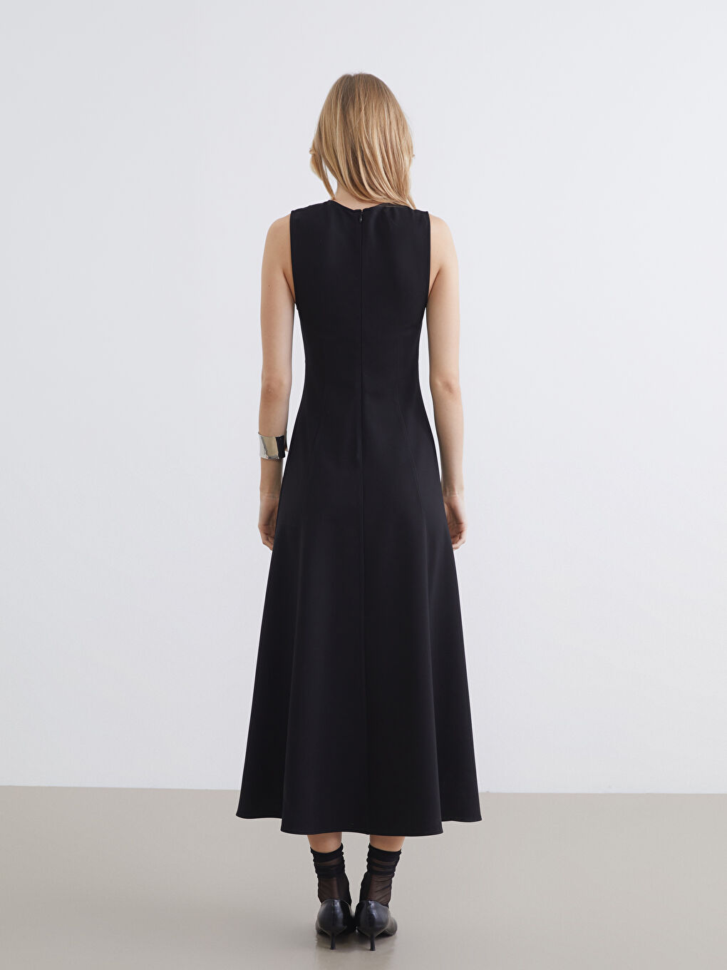 Γυναίκα ΜΑΥΡΟ Φόρεμα-3