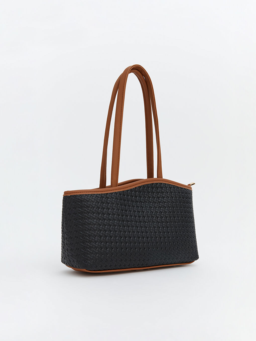 Leather-Look Women's Shoulder Bag-1