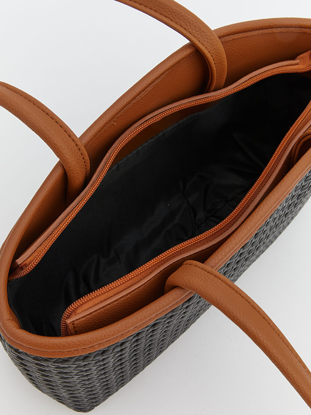 Leather-Look Women's Shoulder Bag-3