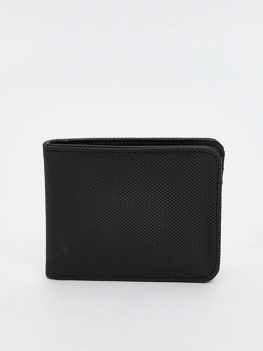 Siyah Deri Görünümlü Erkek Cüzdan