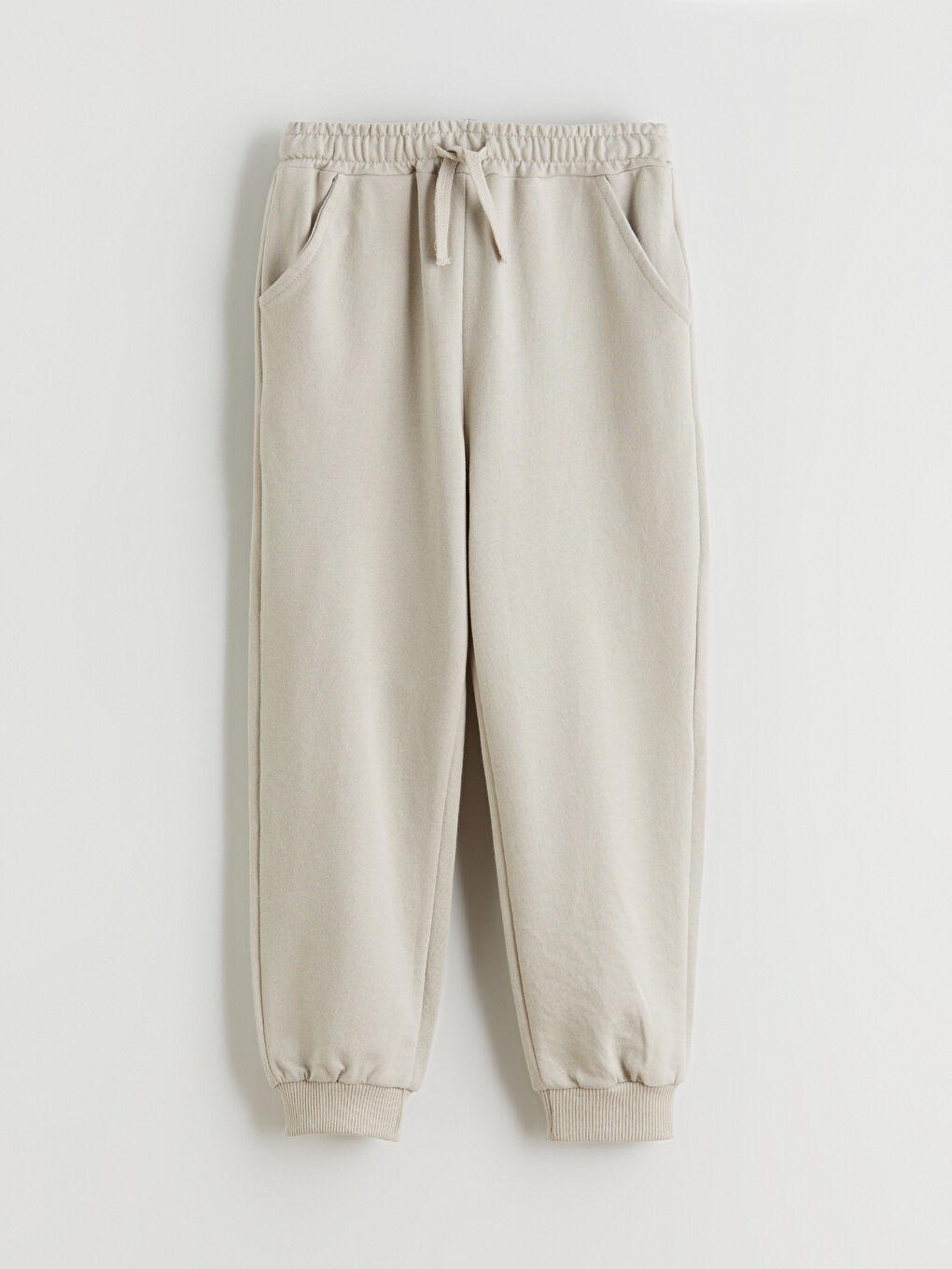 Antrasit Beli Lastikli Erkek Çocuk Jogger Eşofman Alt 2'li-4