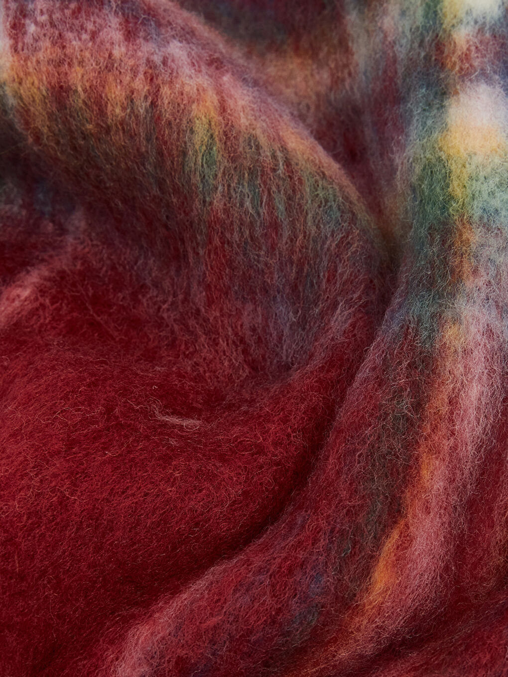 وشاح أحمر امرأة-2