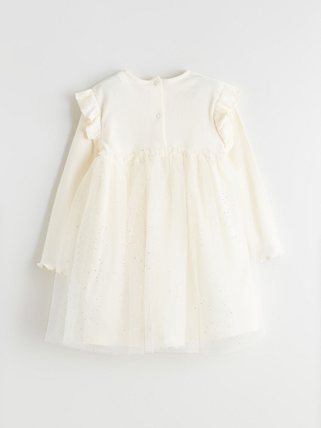Baby Girl ECRU Dress-3