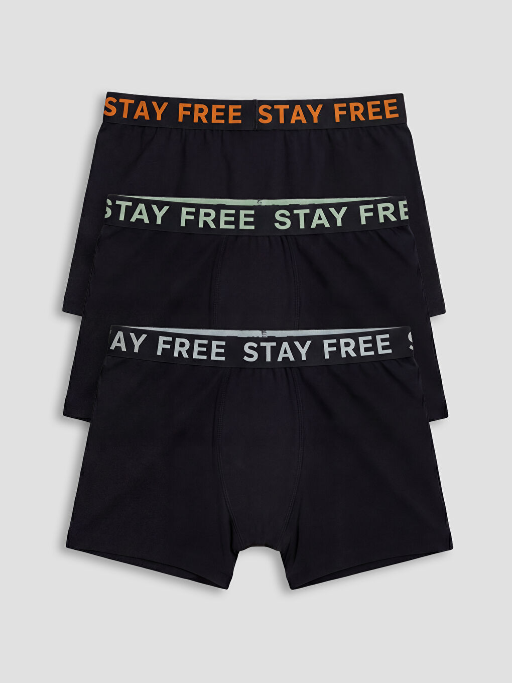 Siyah Baskılı Erkek Çocuk Boxer 3'lü-1