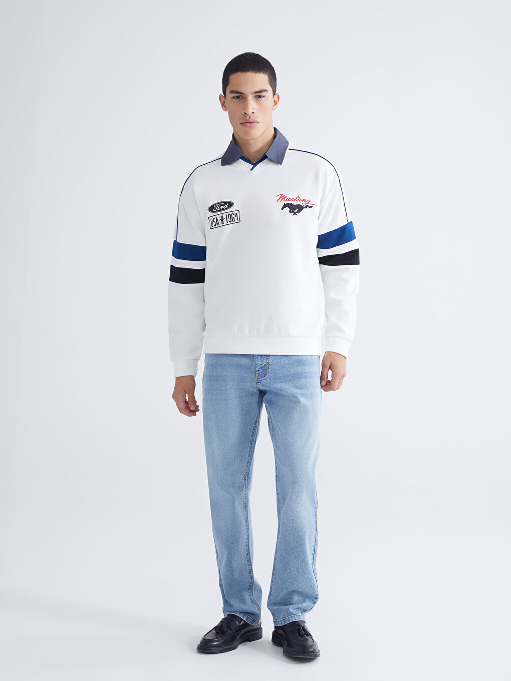 Man ECRU Sweatshirt-1