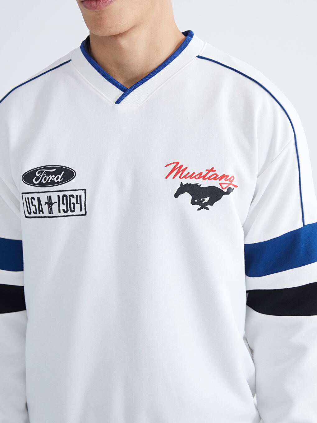 Man ECRU Sweatshirt-2