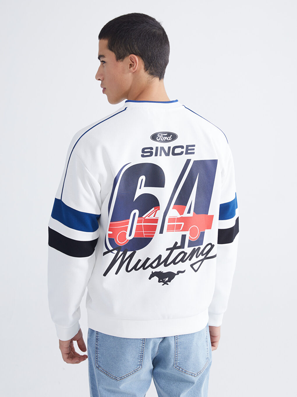 Man ECRU Sweatshirt-3