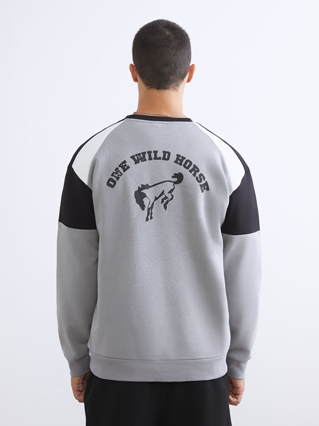 Man GREY Sweatshirt-3