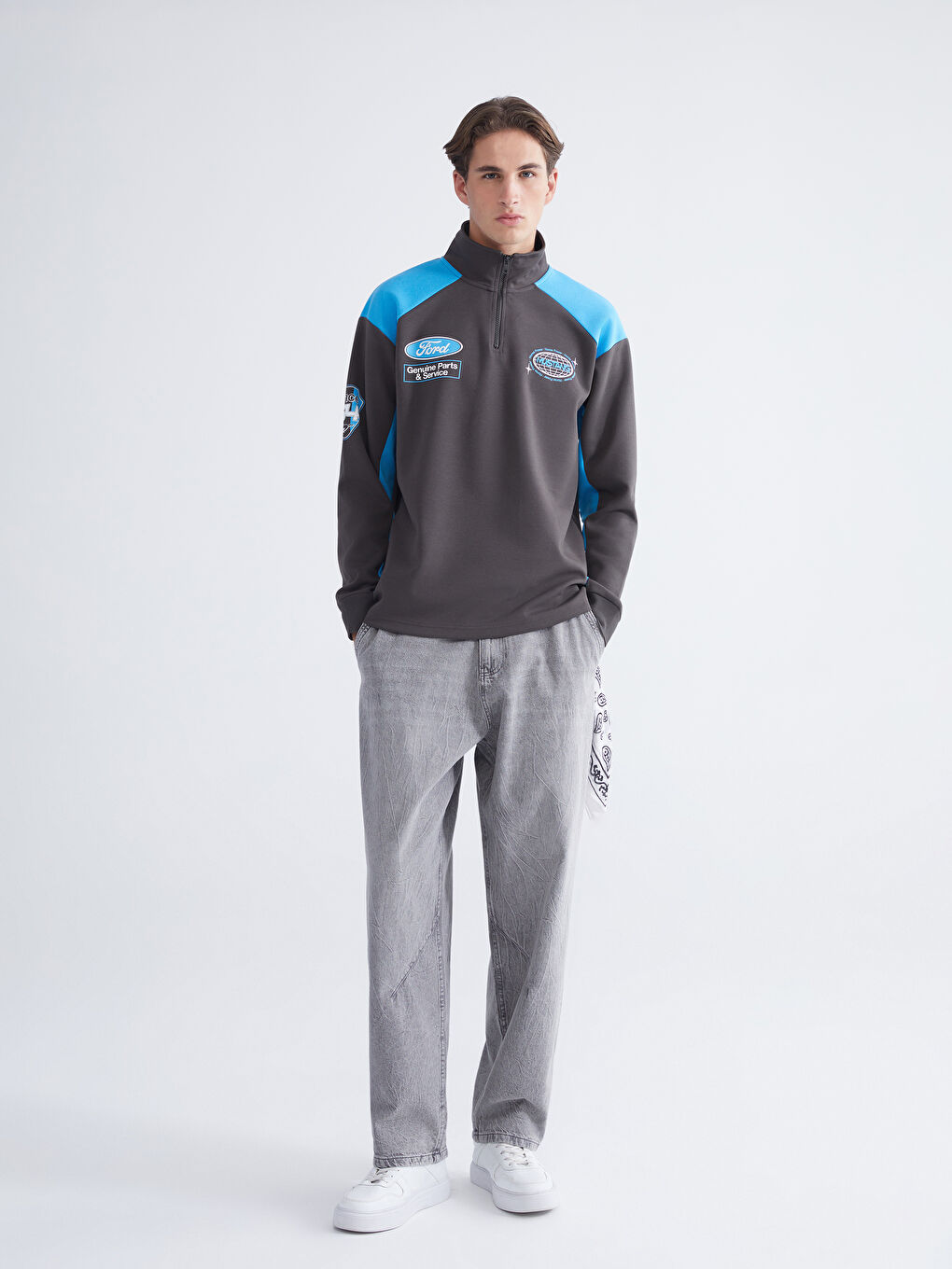 Man ANTHRACITE Sweatshirt-1