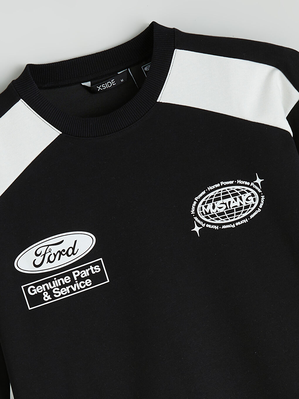 Crew Neck Printed Men's Sweatshirt-5