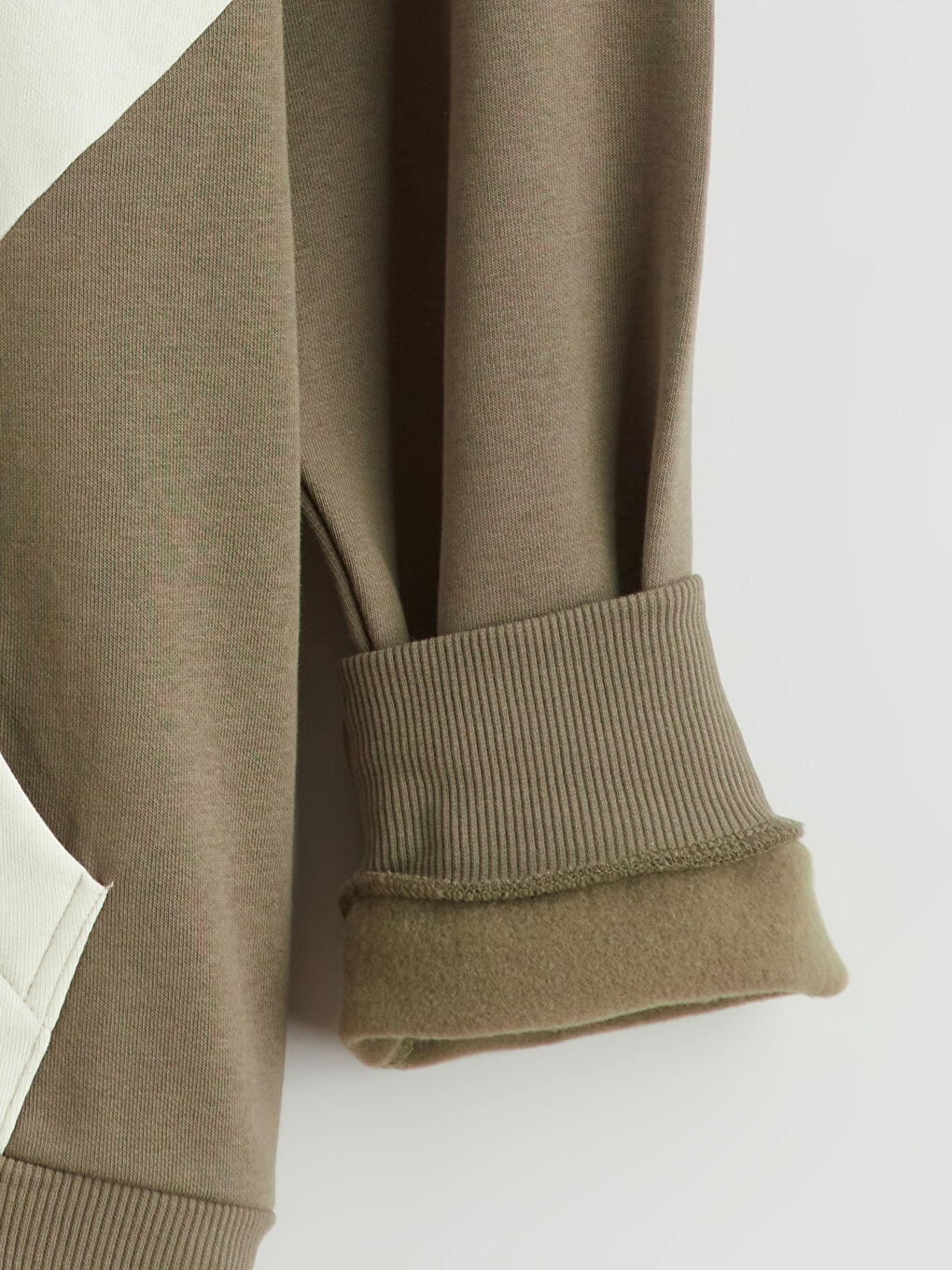 Bej Snoopy Baskılı Erkek Hoodie-5