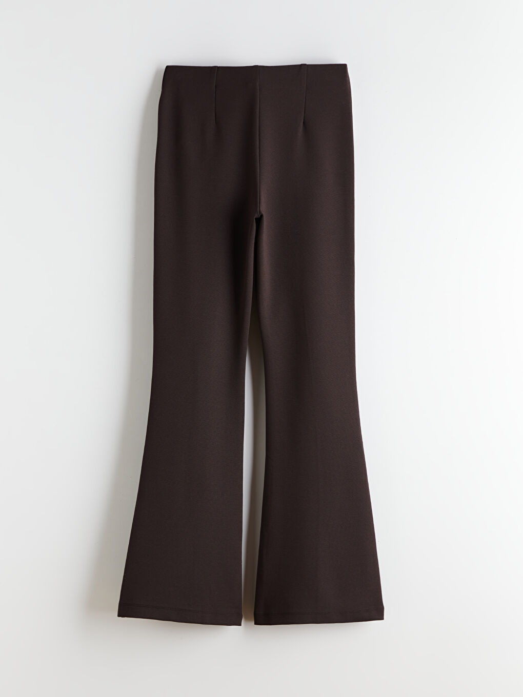 Women's Trousers with Elastic Waist and Flared Leg-5