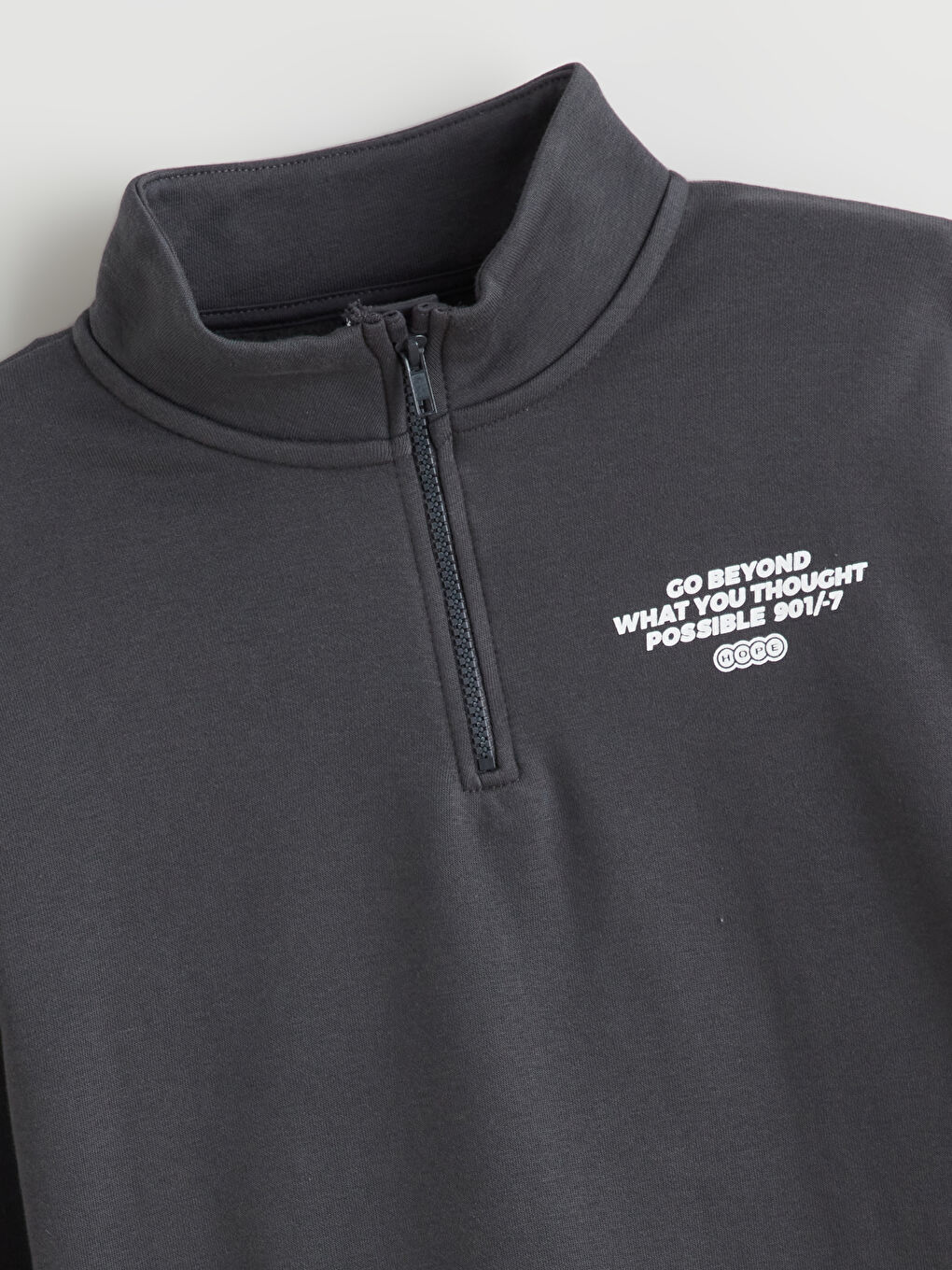 Funnel Neck Boys' Sweatshirt-2