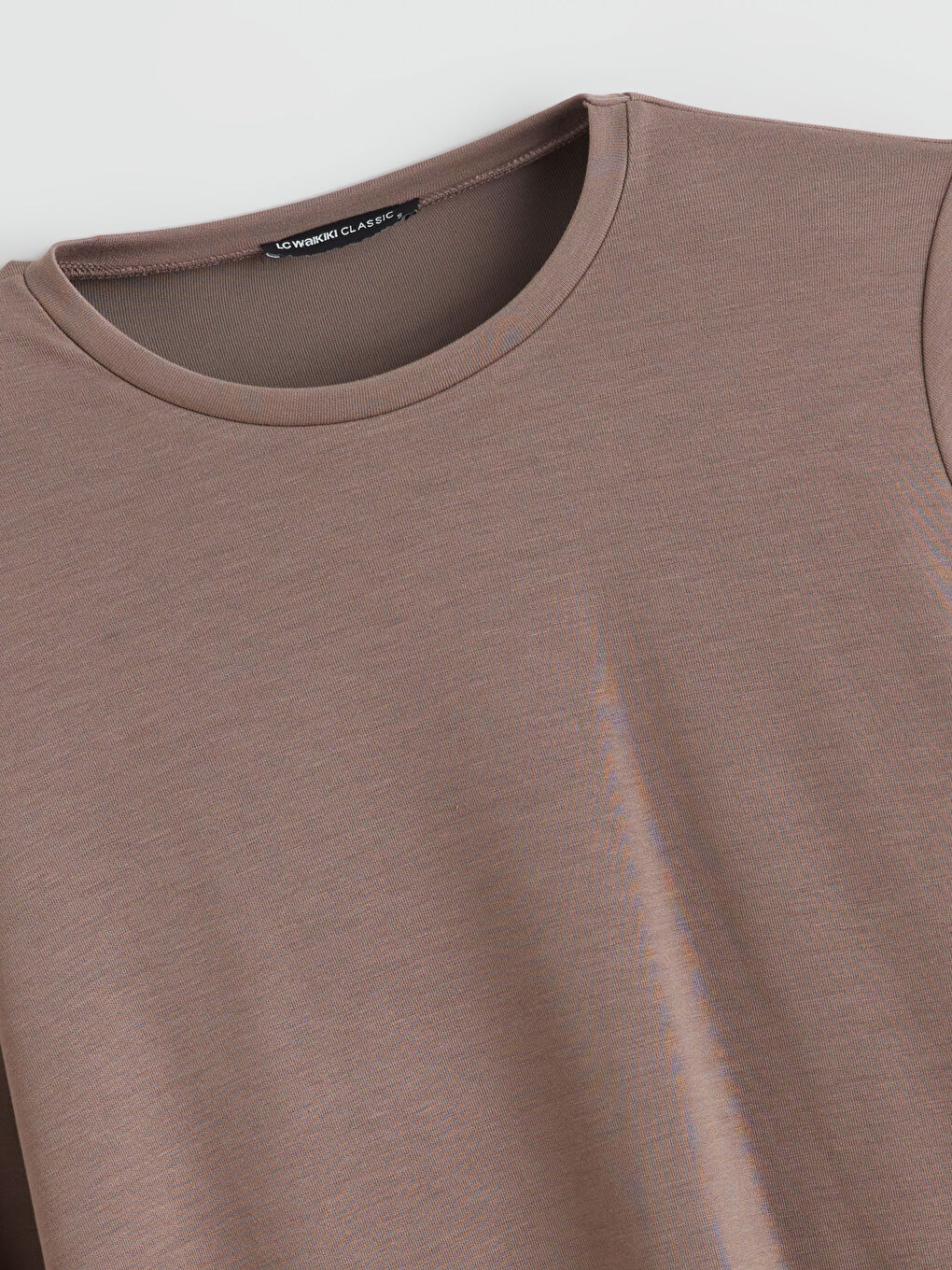 Kahverengi Bisiklet Yaka Kadın Tunik-6