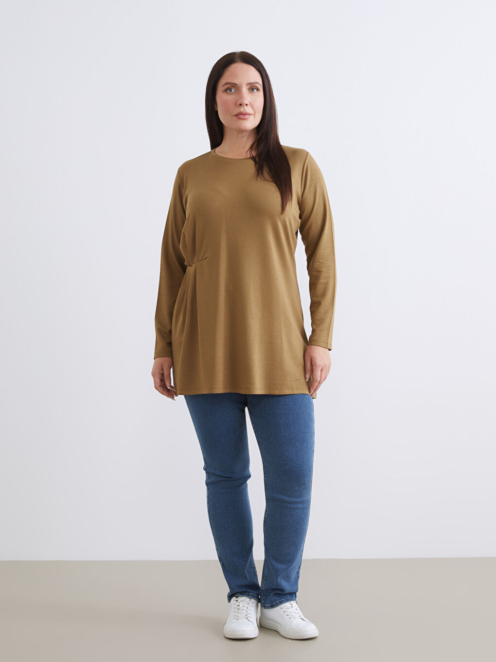 Woman KHAKI Tunic-5