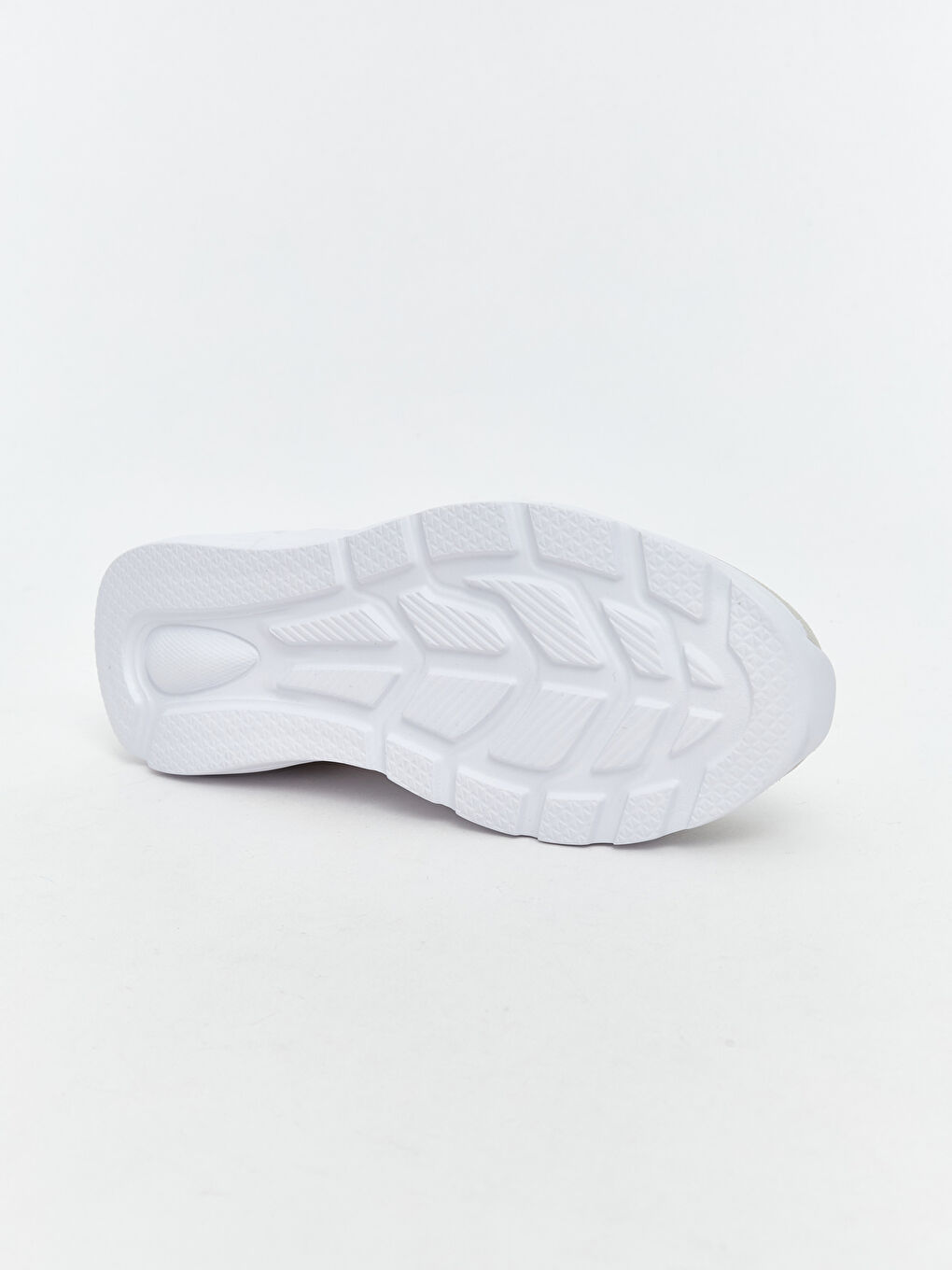 Beyaz Bağcıklı Kadın Spor Ayakkabı-4