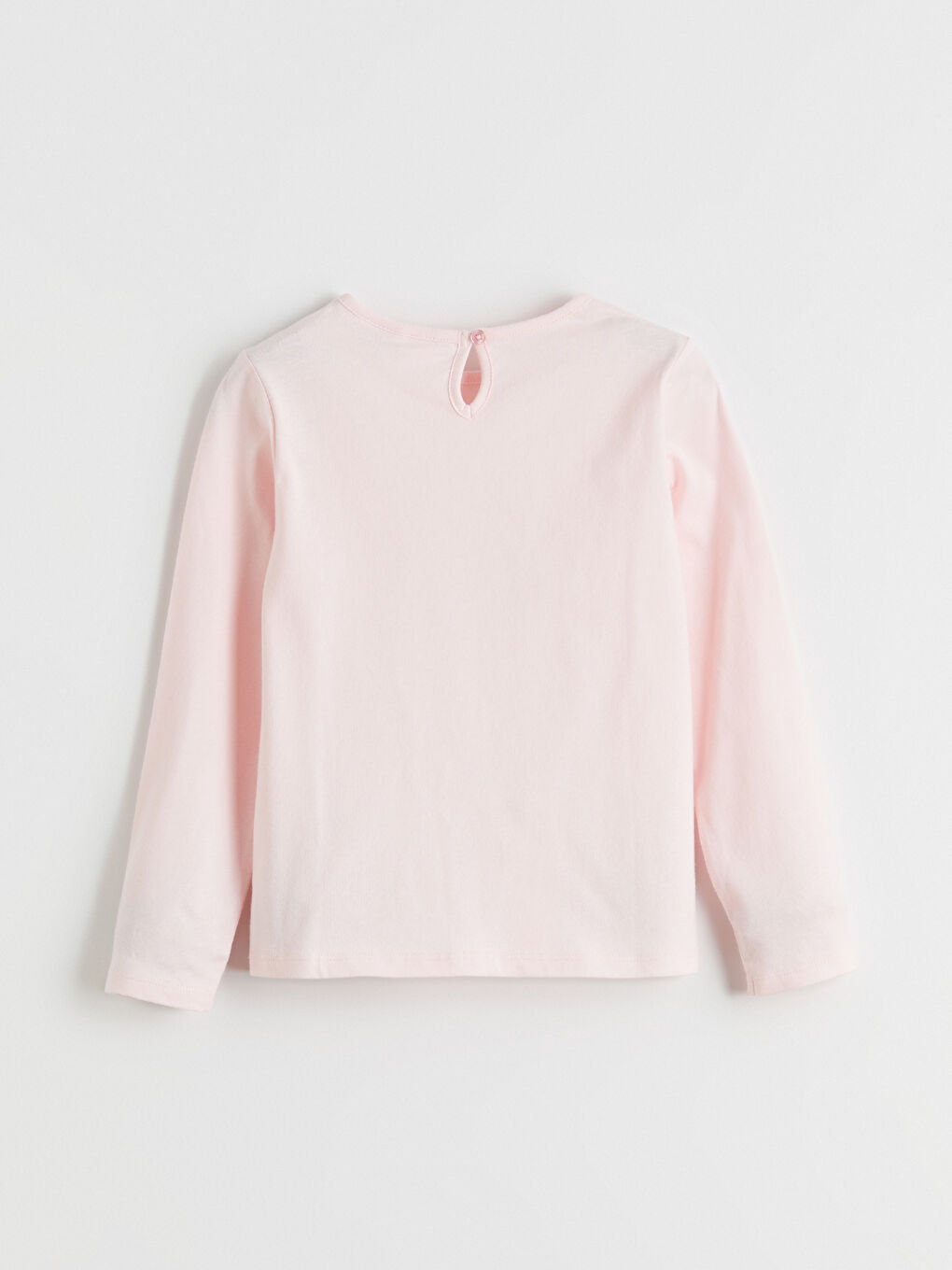 Crew Neck Angel Printed Girls' T-Shirt-2