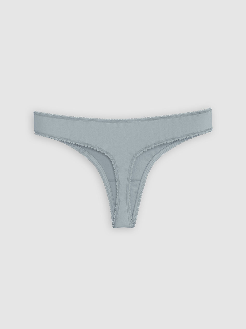 Karışık Düz Tanga Külot 3'lü-1