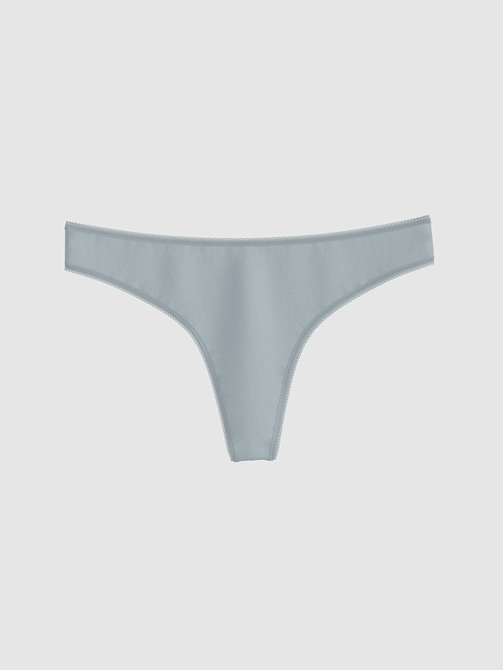 Karışık Düz Tanga Külot 3'lü-4