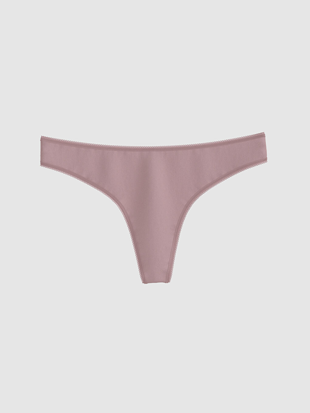 Karışık Düz Tanga Külot 3'lü-6