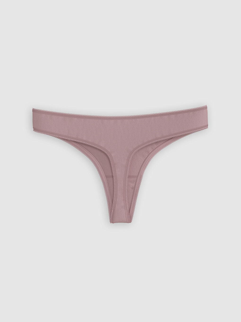 Karışık Düz Tanga Külot 3'lü-2