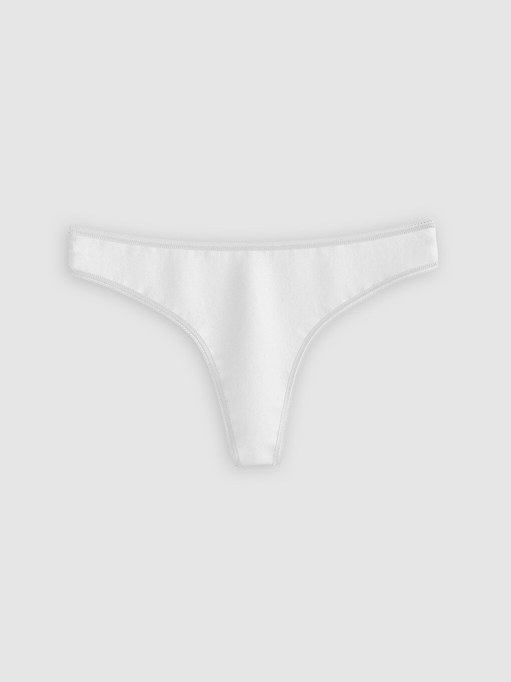 Karışık Düz Tanga Külot 3'lü-3