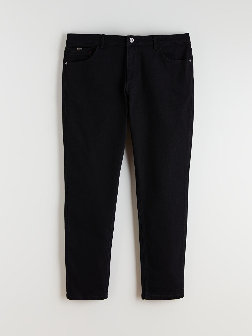 Siyah Büyük Beden 779 Regular Fit Erkek Jean Pantolon-2