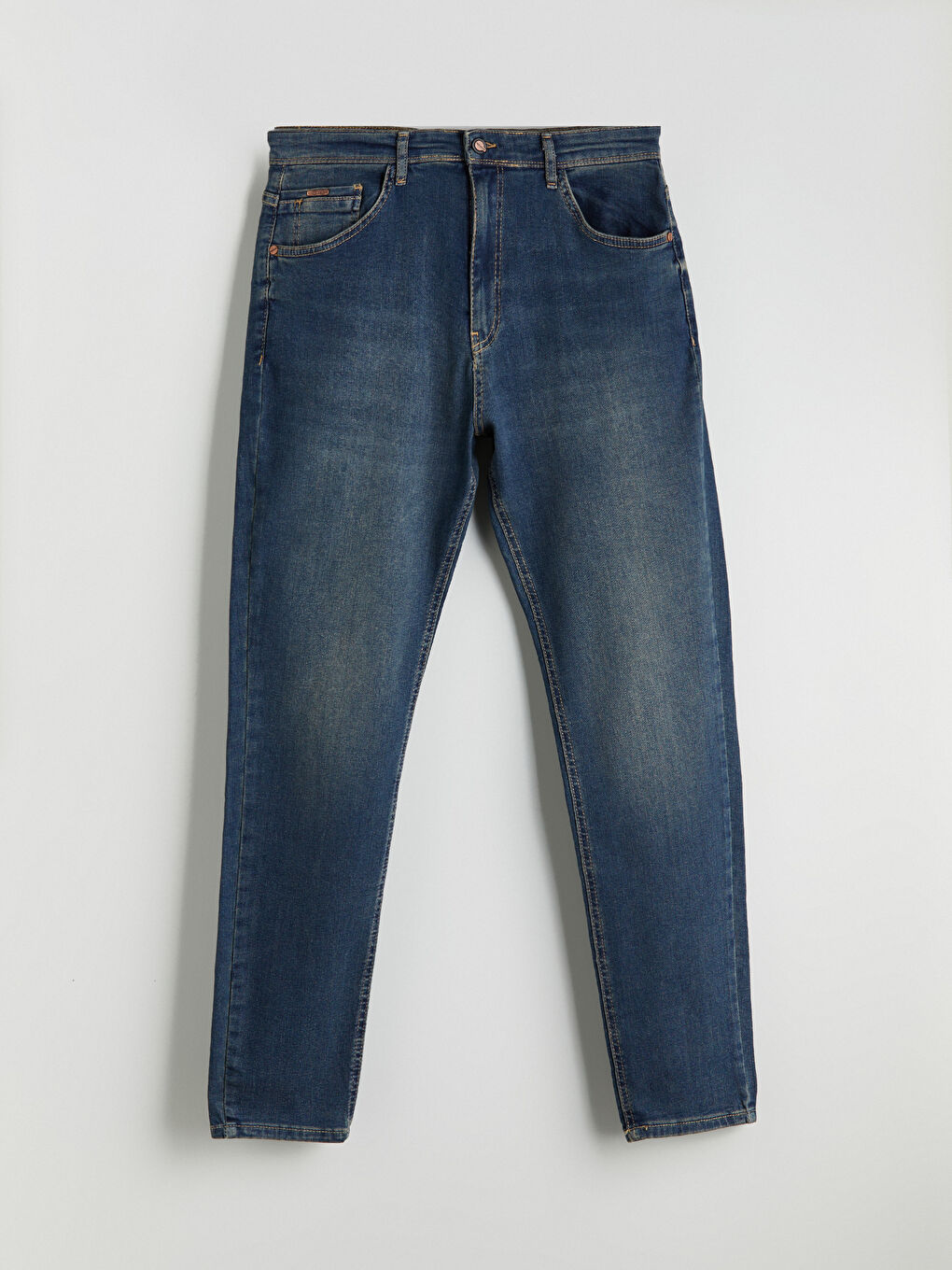 İndigo 730 Havuç Kalıp Büyük Beden Erkek Jean Pantolon-4