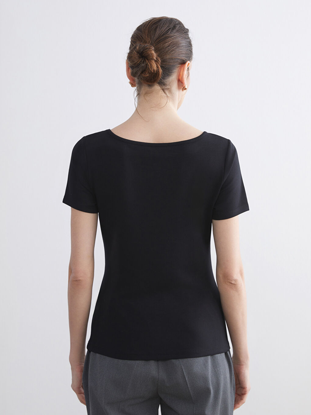 Crew Neck Women's T-Shirt-3