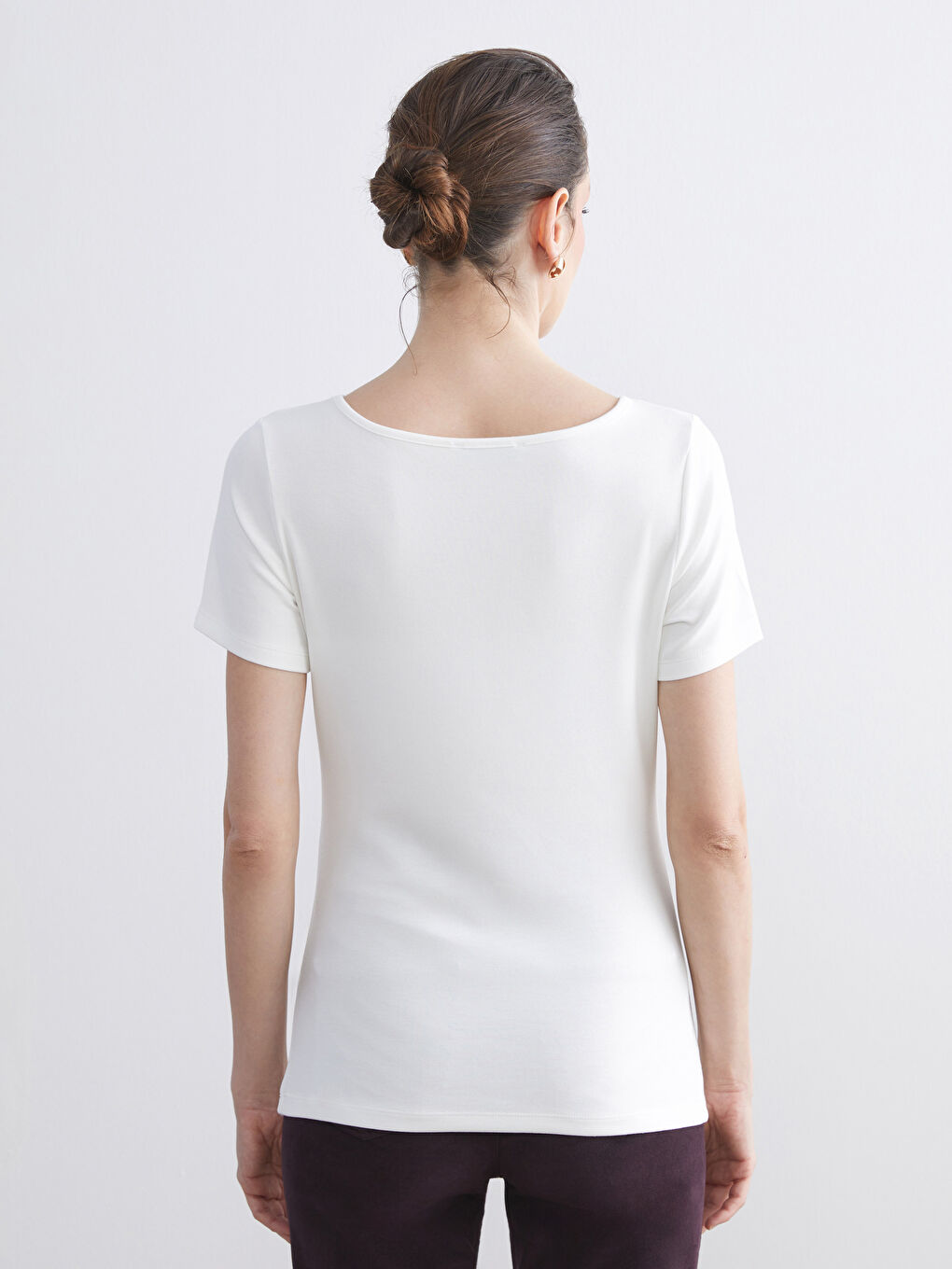Crew Neck Women's T-Shirt-3