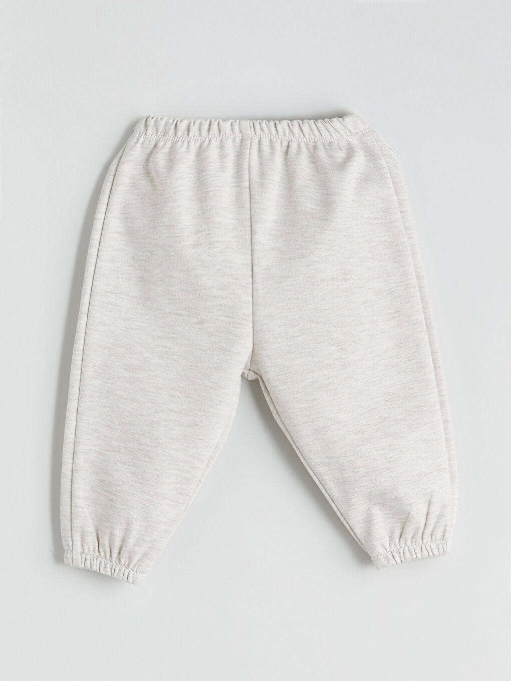 Ekru Erkek Bebek Çıtçıtlı Body ve Eşofman Alt 2'li-4