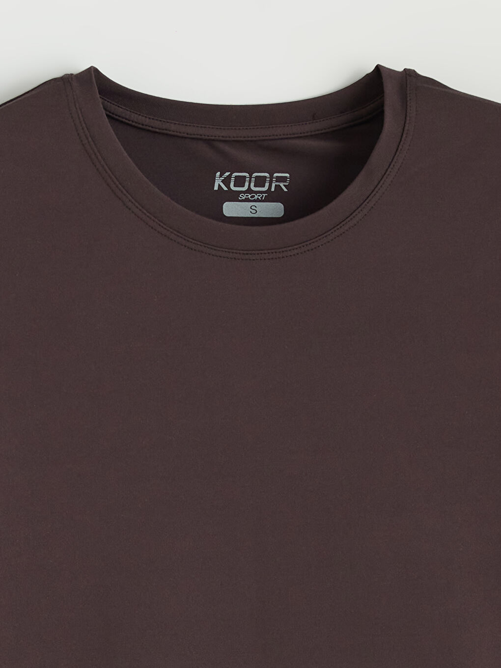 Kahverengi Bisiklet Yaka Soft Touch Kadın Body-5