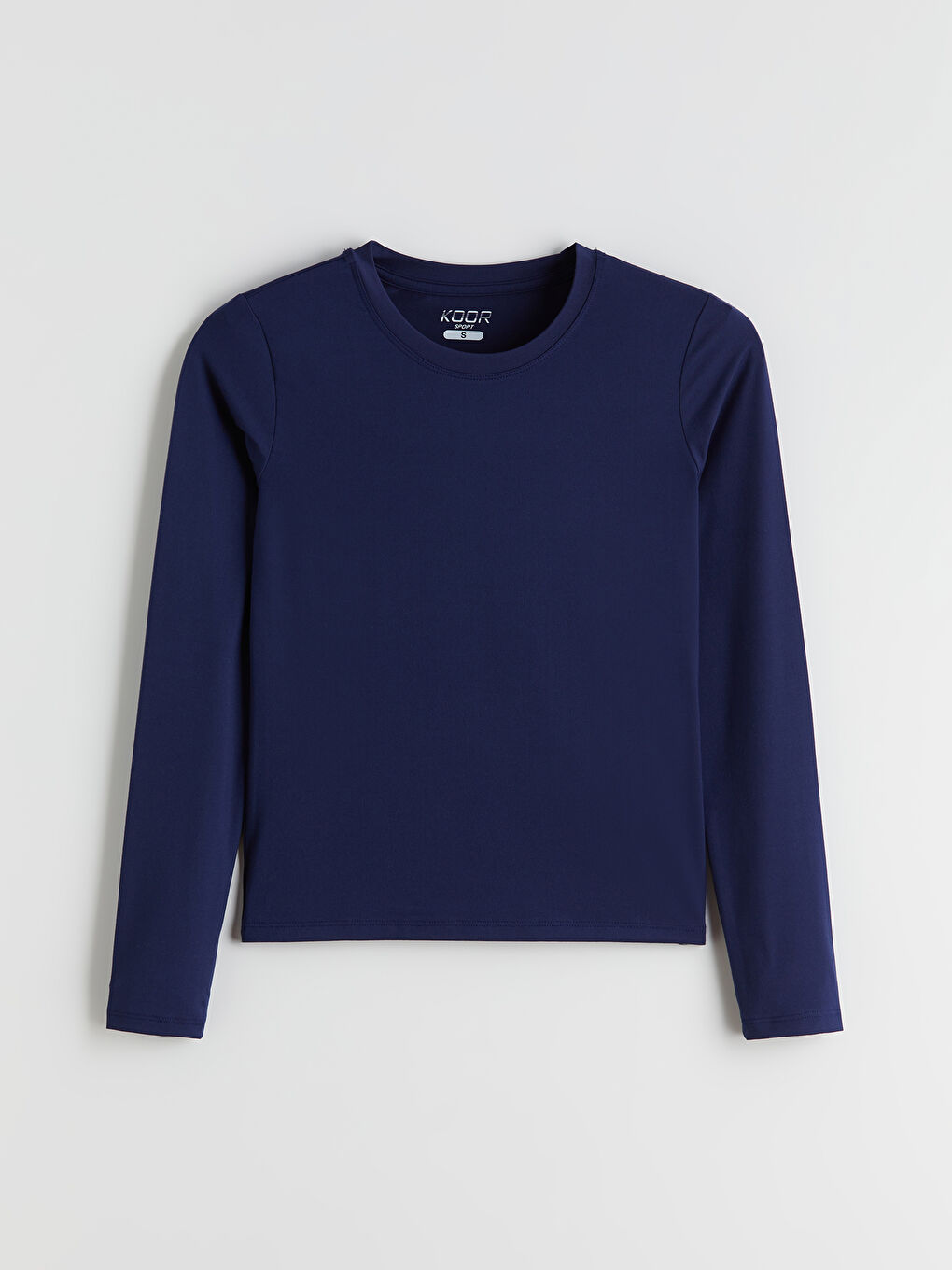 Lacivert Bisiklet Yaka Soft Touch Kadın Body-4