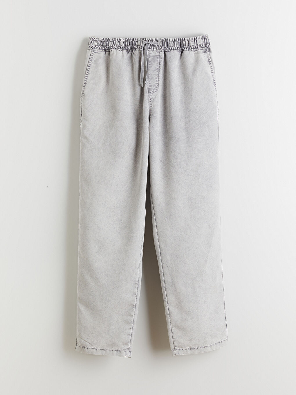 Bej Rahat Kalıp Gabardin Erkek Pantolon-4