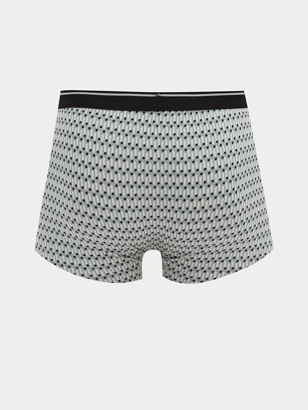 Siyah Standart Kalıp Pamuklu Esnek Erkek Boxer 3'lü-4