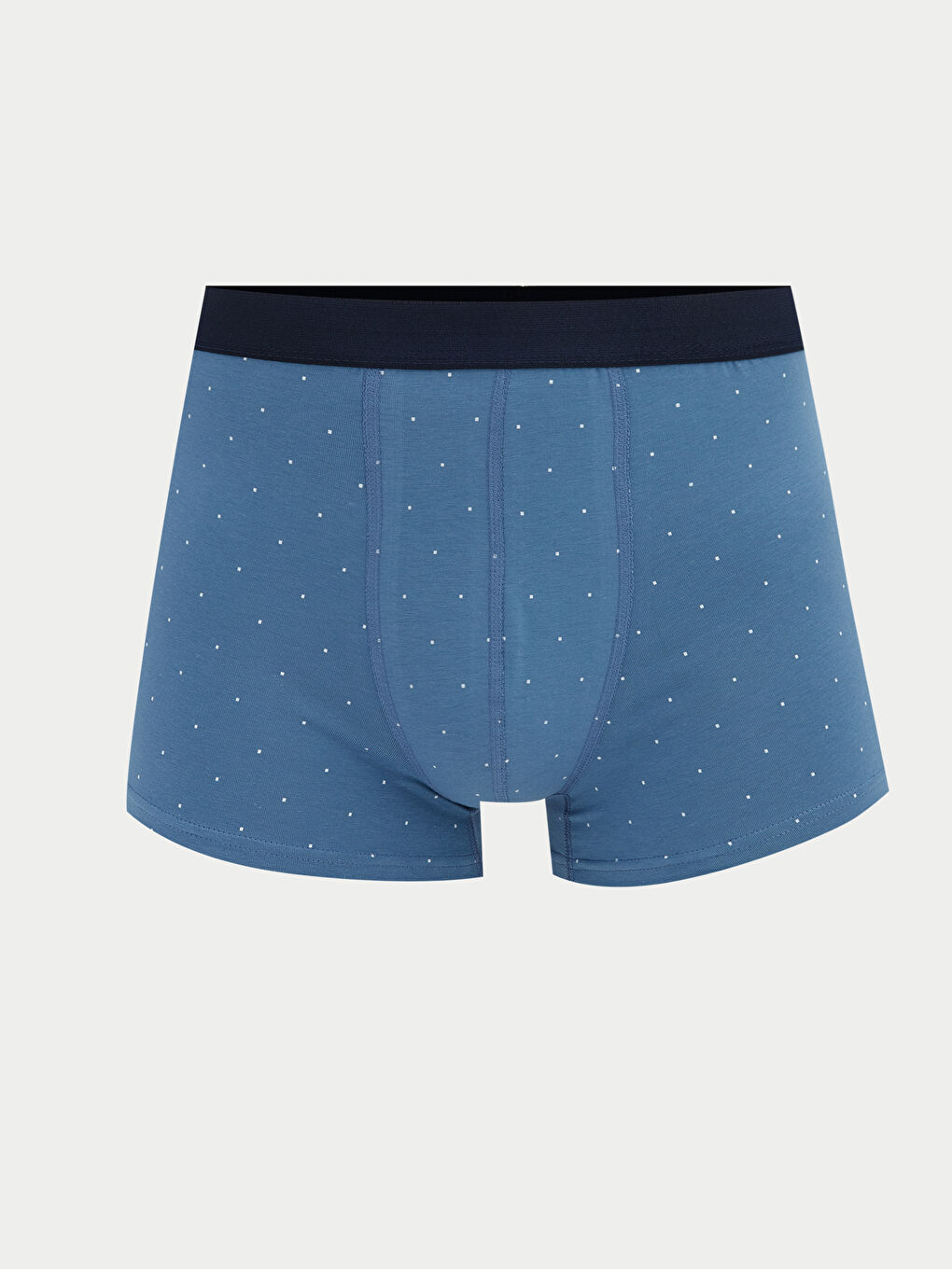 Lacivert Standart Kalıp Pamuklu Esnek Erkek Boxer 3'lü-1