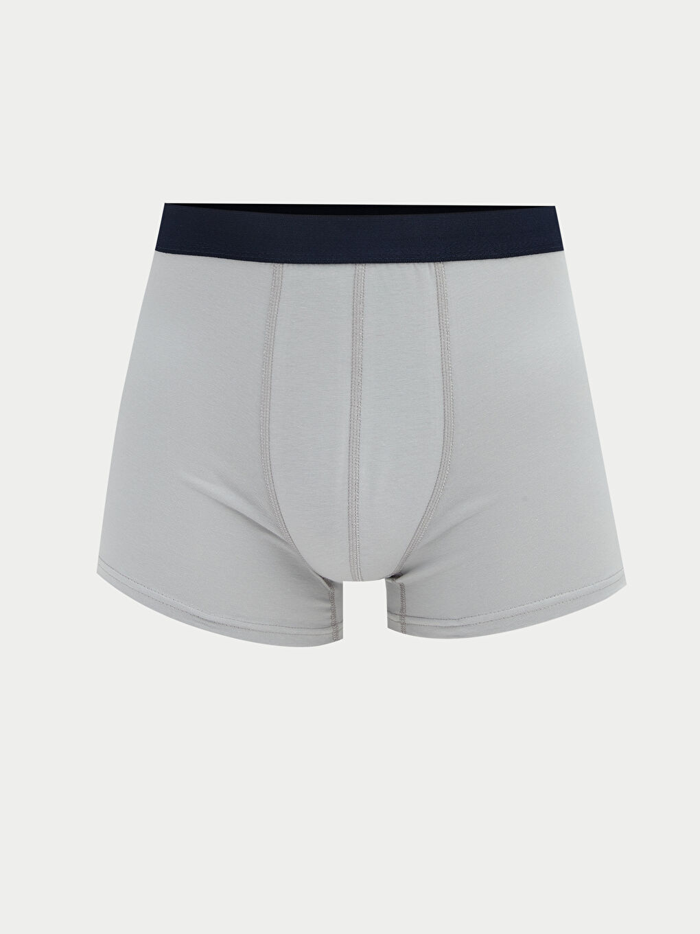 Lacivert Standart Kalıp Pamuklu Esnek Erkek Boxer 3'lü-2