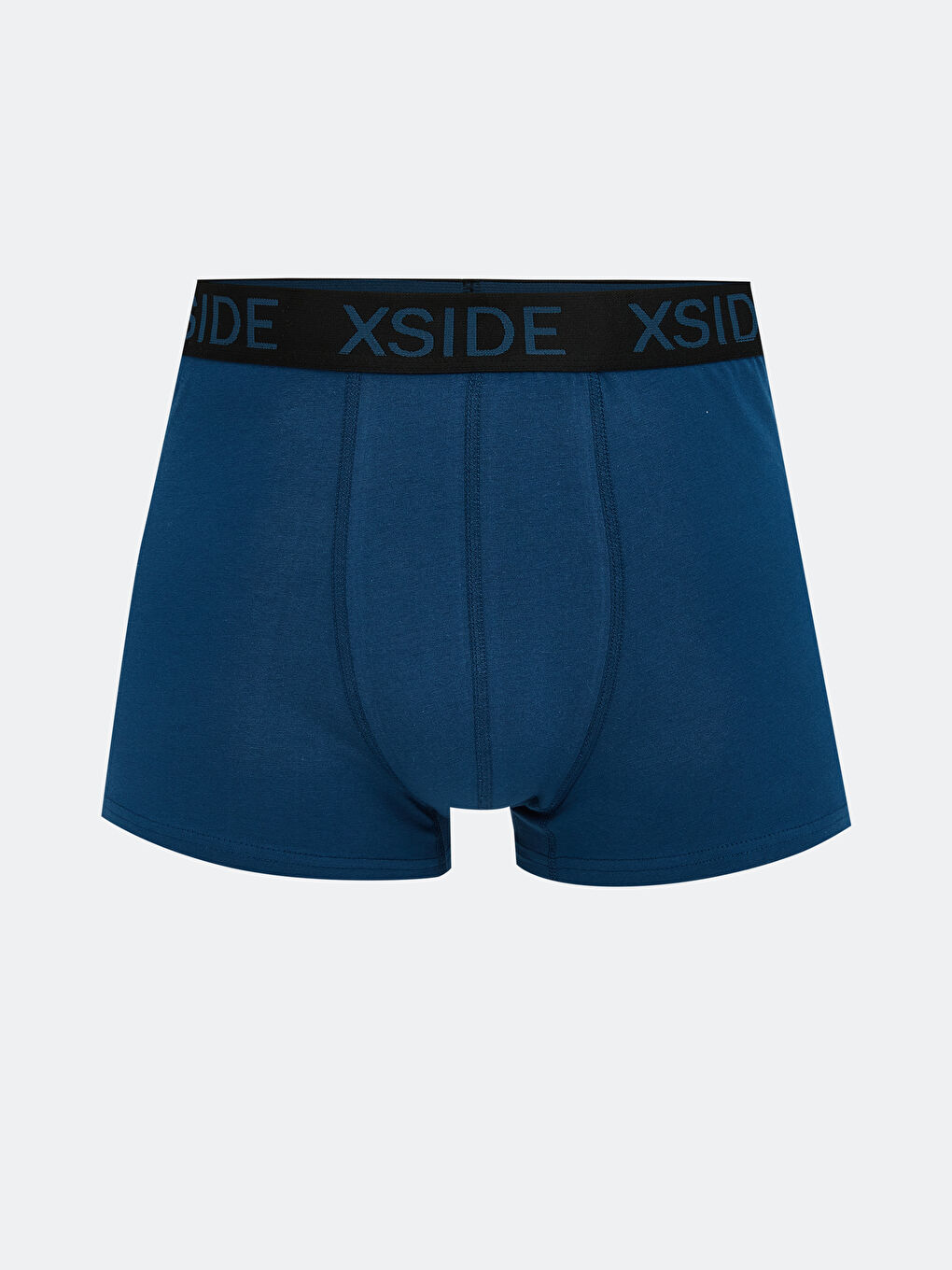 Petrol Standart Kalıp Pamuklu Esnek Erkek Boxer 3'lü-1