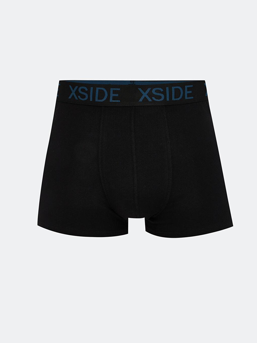 Petrol Standart Kalıp Pamuklu Esnek Erkek Boxer 3'lü-3