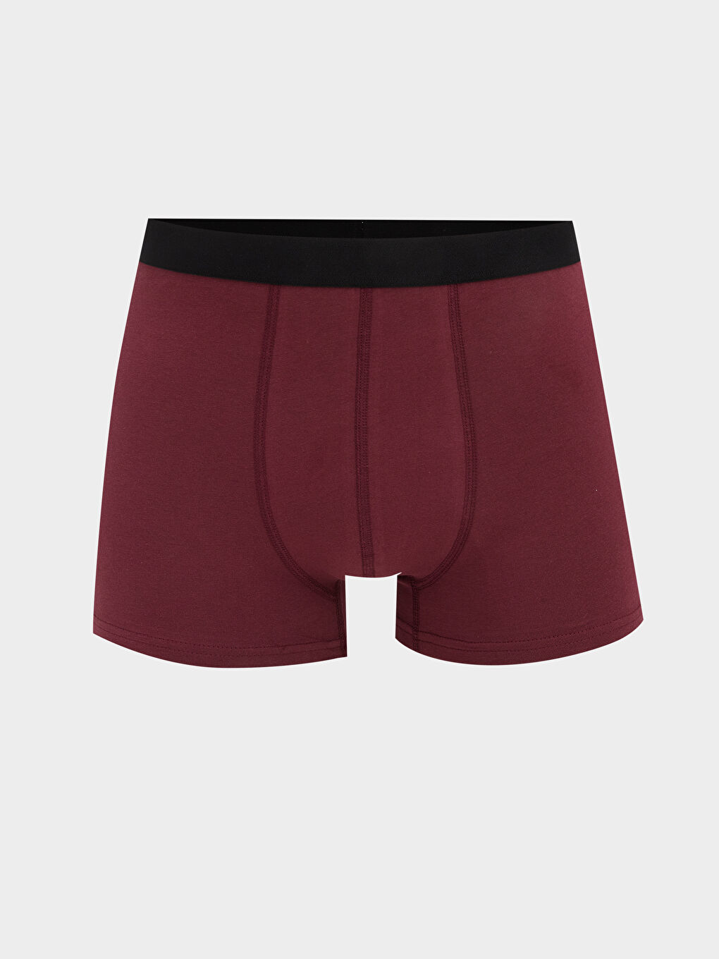 Siyah Standart Kalıp Pamuklu Esnek Erkek Boxer 3'lü-2