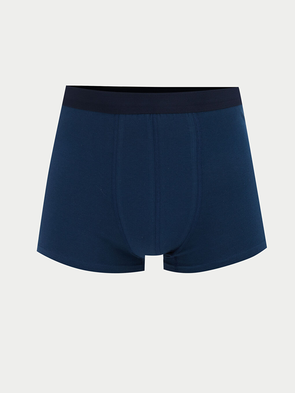 Lacivert Standart Kalıp Desenli Erkek Boxer 3'lü-2