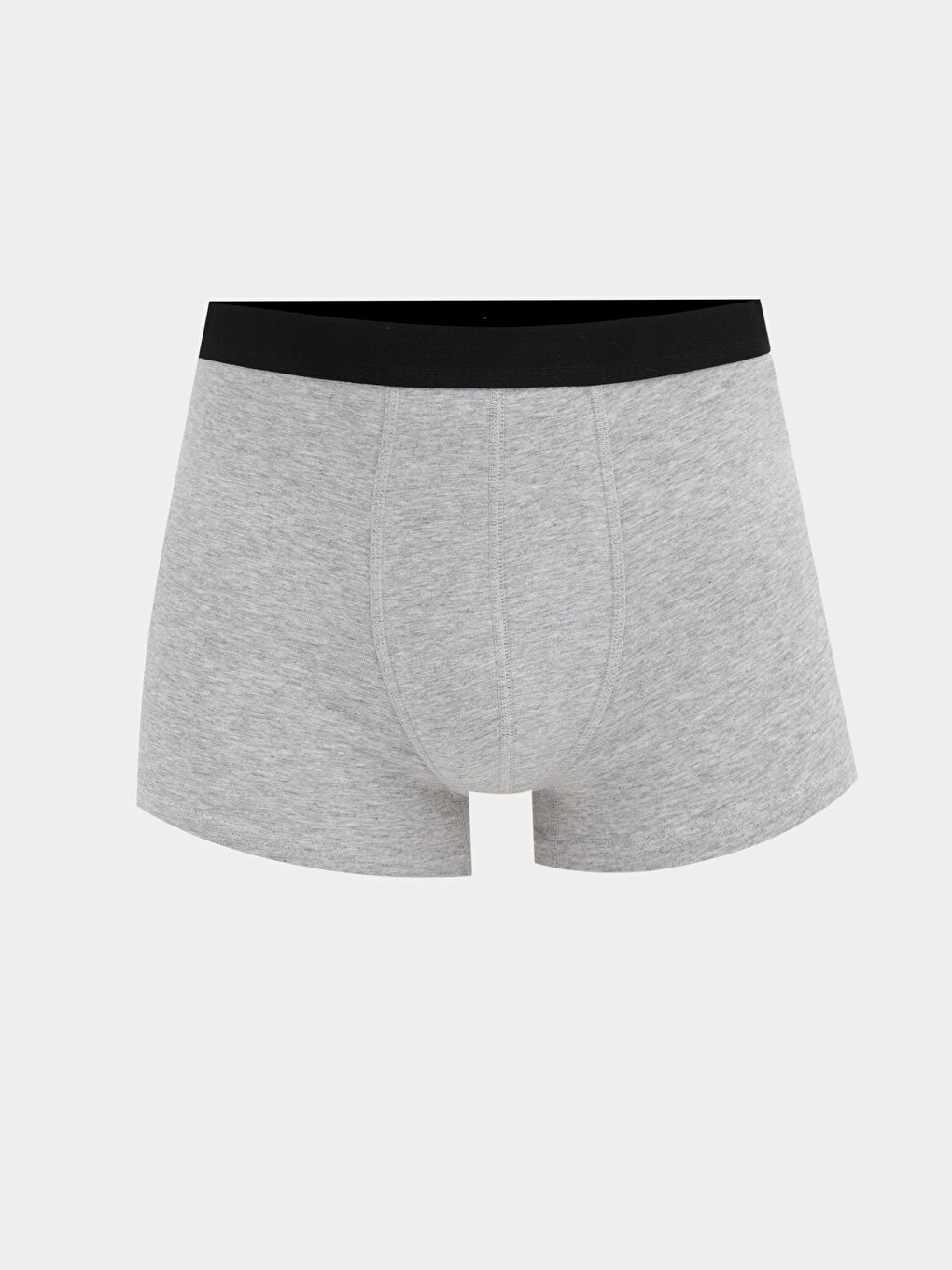 Siyah Standart Kalıp Desenli Erkek Boxer 3'lü-2